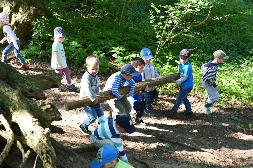 Kin der in der Kindertagesstätte des DRK Kreisverbandes Oldenburg-Stadt e.V.